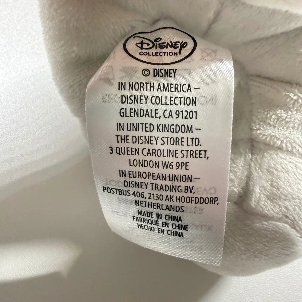 Disney Collection Baby Dumbo Elephant Plush Large Ears Blue Eyes 10
